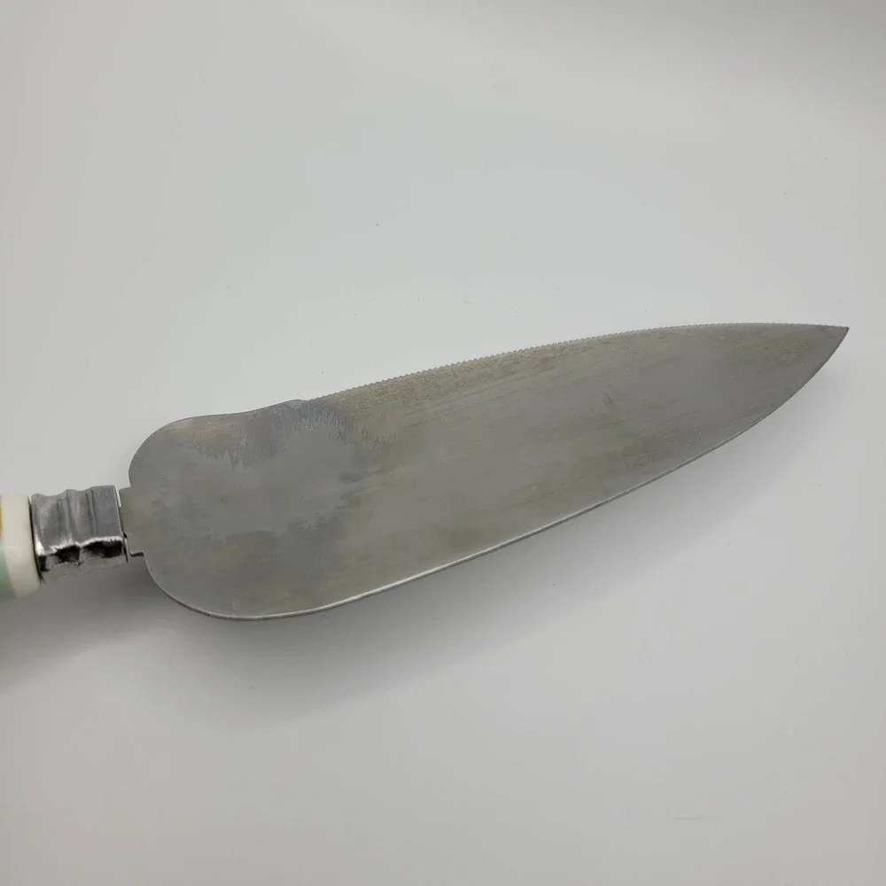 Warren Kimble Boston Warehouse Cake Server‎ Pie Server Country Cottage Stainless